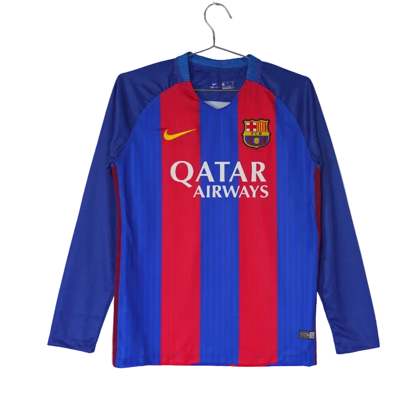 FC Barcelone Domicile Manches Longues 2016/2017