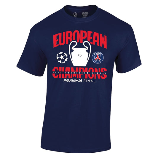 Paris Saint-Germain T-Shirt Champion d’Europe 2025