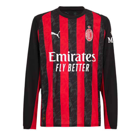AC Milan Domicile Manches Longues 2025/2026