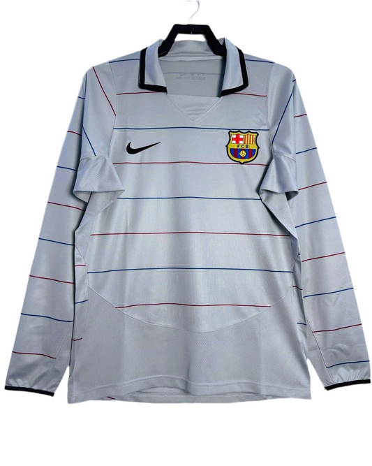 FC Barcelone Extérieur Manches Longues 2003/2004