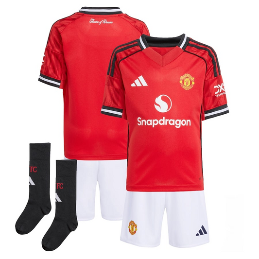 Manchester United Kit Enfant Domicile 2025/2026
