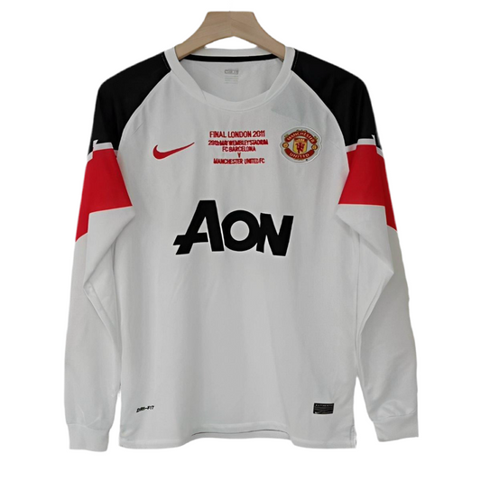 Manchester United Extérieur Manches Longues 2010/2011